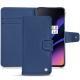 OnePlus 6T leather case - Bleu frisson