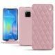 Custodia in pelle Huawei Mate 20 Pro - Rose - Couture ( Nappa - Pantone 2365C ) 