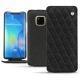 Housse cuir Huawei Mate 20 Pro - Ebène - Couture ( Sleek P C12 - Black ) 
