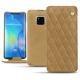 Capa em pele Huawei Mate 20 Pro - Sable vintage - Couture