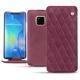 Custodia in pelle Huawei Mate 20 Pro - Prune vintage - Couture