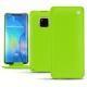 Capa em pele Huawei Mate 20 Pro - Vert fluo