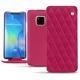 Huawei Mate 20 Pro leather case - Rose fluo - Couture