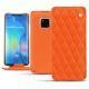 Capa em pele Huawei Mate 20 Pro - Orange fluo - Couture