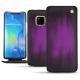 Huawei Mate 20 Pro leather case - Violet Patine