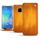 Housse cuir Huawei Mate 20 Pro - Orange Patine