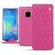 Housse cuir Huawei Mate 20 Pro - Rose BB - Couture