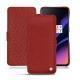 Funda de piel OnePlus 6T - Tomate ( Pantone 187C ) 