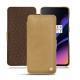 Capa em pele OnePlus 6T - Sable vintage ( Roughtcut - Gaucho#57254 ) 