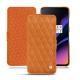 レザーケース OnePlus 6T - Mandarine vintage - Couture