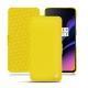 Lederschutzhülle OnePlus 6T - Jaune fluo