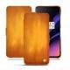 Funda de piel OnePlus 6T - Orange Patine