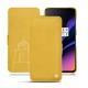 OnePlus 6T leather case - Jaune soulèu