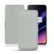レザーケース OnePlus 6T - Gris PU