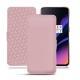 Housse cuir OnePlus 6T - Rose PU