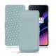 OnePlus 6T leather case - Bleu Ciel PU
