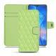 Funda de piel Huawei Mate 20 - Vert olive - Couture ( Nappa - Pantone 578U ) 