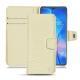Housse cuir Huawei Mate 20 - Ivoire ( Sleek P C12 - White ) 
