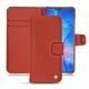 Huawei Mate 20 leather case - Papaye ( Pantone 180C ) 