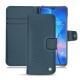 Huawei Mate 20 leather case - Indigo ( Pantone 303U ) 