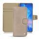 Huawei Mate 20 leather case - Taupe vintage ( Pantone 7530C ) 
