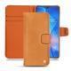 Housse cuir Huawei Mate 20 - Mandarine vintage ( Pantone 165C ) 