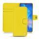 硬质真皮保护套 Huawei Mate 20 - Jaune fluo