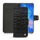 Capa em pele Huawei Mate 20 - Crocodile nero