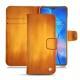 Capa em pele Huawei Mate 20 - Orange Patine