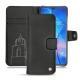 Capa em pele Huawei Mate 20 - Negre poudro