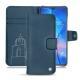 Housse cuir Huawei Mate 20 - Blu mediterran