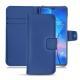 Capa em pele Huawei Mate 20 - Bleu Océan PU