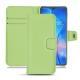 Huawei Mate 20 leather case - Vert olive PU