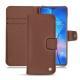 Capa em pele Huawei Mate 20 - Marron délicat