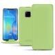 Huawei Mate 20 Pro leather case - Vert olive PU