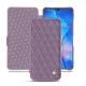 Custodia in pelle Huawei Mate 20 - Lilas - Couture ( Nappa - Pantone 2645U ) 