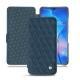 Huawei Mate 20 leather case - Indigo - Couture ( Pantone 303U ) 