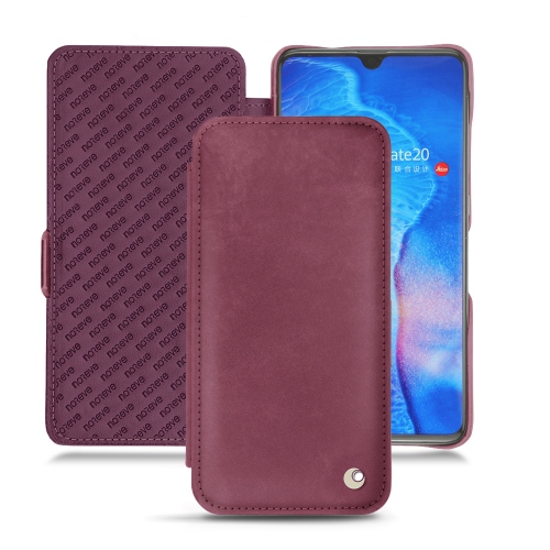 Funda de piel Huawei Mate 20Prune vintage ( Pantone #612434 ) 