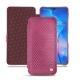 Huawei Mate 20 leather case - Serpent ciclamino