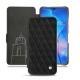 Housse cuir Huawei Mate 20 - Negre poudro - Couture