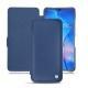 Huawei Mate 20 leather case - Bleu frisson
