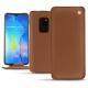 Capa em pele Huawei Mate 20 - Marron ( Nappa - Pantone 1615C ) 