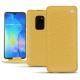 Huawei Mate 20 leather case - Mimosa ( Pantone 141C ) 