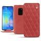 Housse cuir Huawei Mate 20 - Cerise vintage - Couture