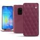 Funda de piel Huawei Mate 20 - Prune vintage - Couture