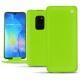 Capa em pele Huawei Mate 20 - Vert fluo