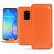 硬质真皮保护套 Huawei Mate 20 - Orange fluo