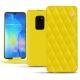 Lederschutzhülle Huawei Mate 20 - Jaune fluo - Couture