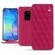 Housse cuir Huawei Mate 20 - Rose fluo - Couture
