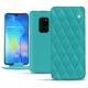 Funda de piel Huawei Mate 20 - Bleu fluo - Couture